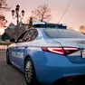 Un'auto della polizia a Padova. Arrestato un ladro 5 anni dopo il furto
