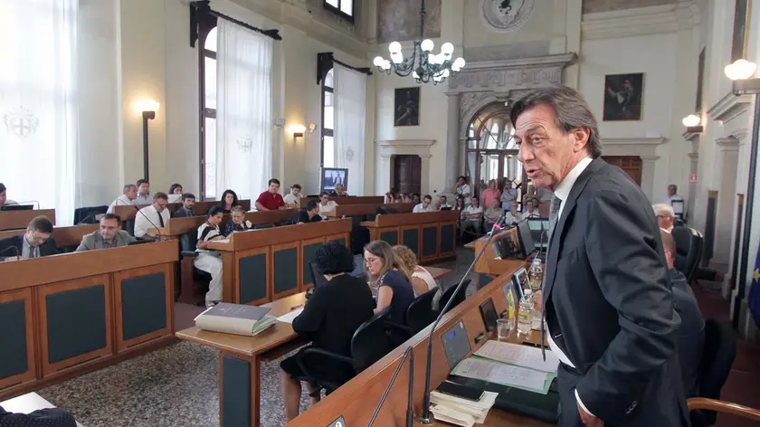 Il sindaco Sergio Giordani