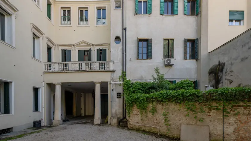 Il cortile interno