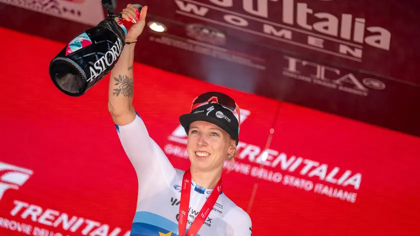 La vincitrice Lorena Wiebes