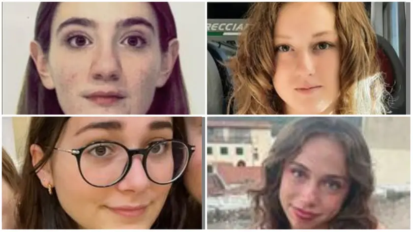 Da sinistra in senso orario Emma Beccaro, Allegra Tasinato, Emma Chiara Cardeti ed Emma Bortolami