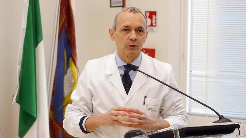 Il professor Umberto Cillo dell'Azienda Ospedale Università di Padova