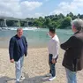 Cinquecento euro di multa per chi fa il bagno nella spiaggetta sul Brenta a Campo San Martino