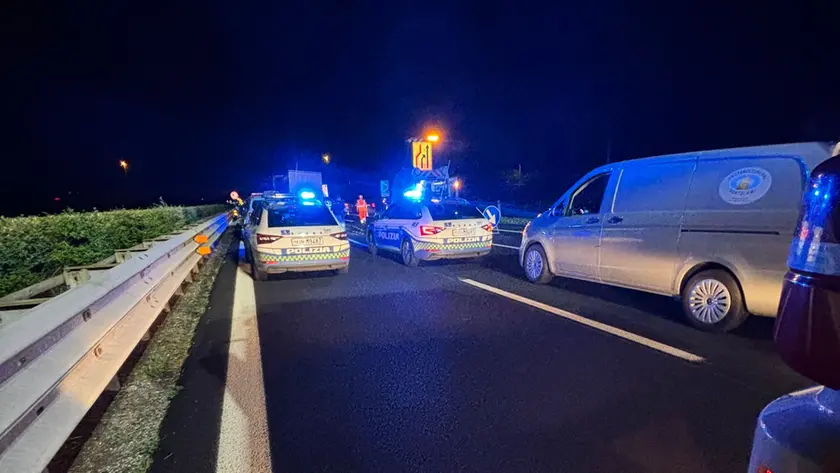 I soccorsi in autostrada
