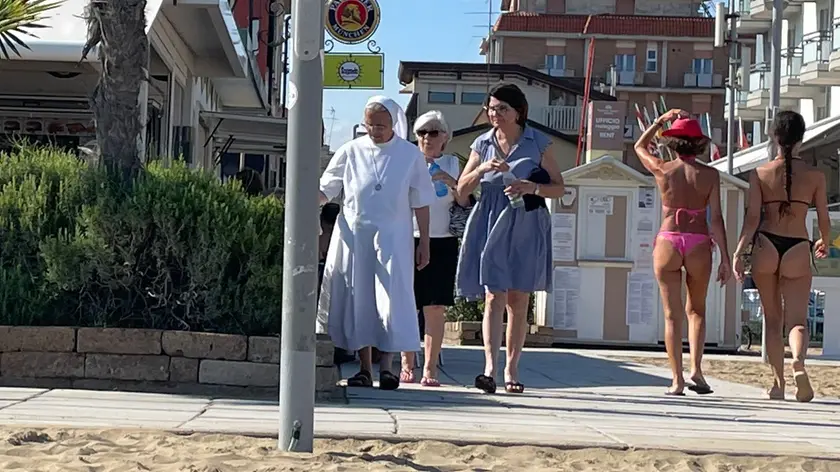 La foto scattata dall’artista jesolano Carlo Pecorelli