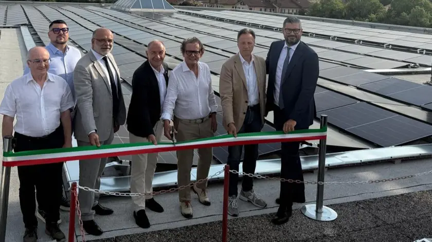 L'inaugurazione del parco fotovoltaico