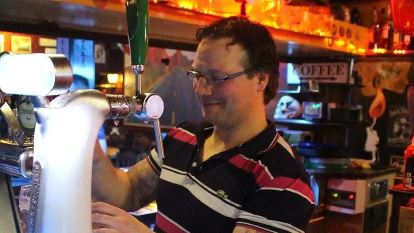 Alessandro Casoni, gestore del pub Route 66 di Abano