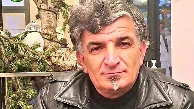 La vittima Fatos Cenaj