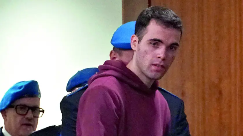 Filippo Turetta in aula per il processo di primo grado