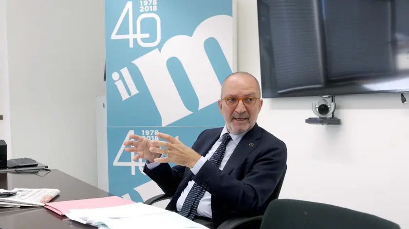 Il presidente della Camera di commercio Antonio Santocono