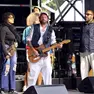 Gli ultimi preparativi con le prove generali per il concerto odierno di Jovanotti. Foto Petrussi