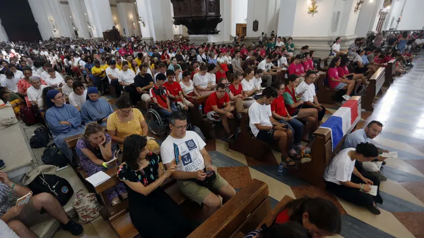 La messa per il Giubileo dei giovani a Padova