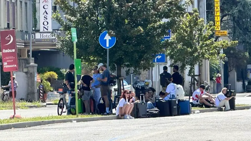 I passeggeri sotto il sole