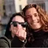 Alex Marangon con un’amica