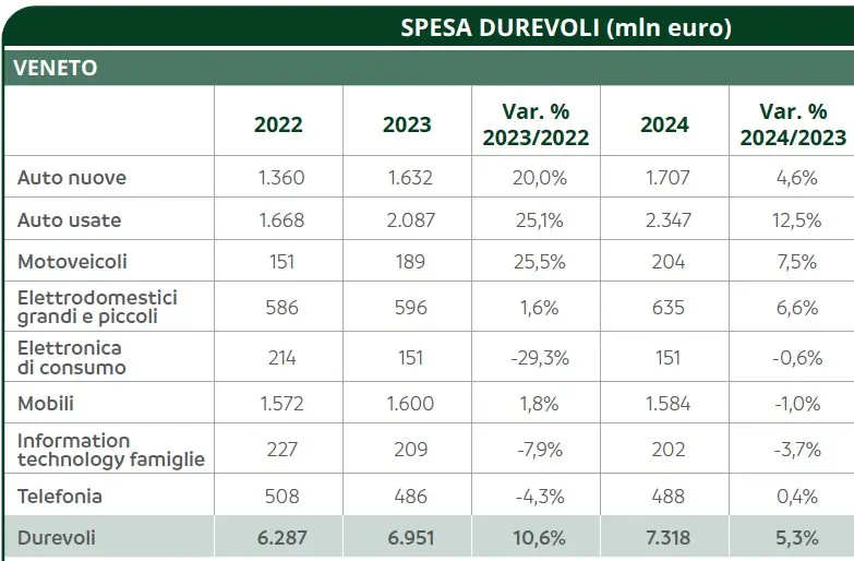 Spese durevoli