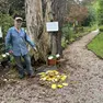Gastone Cusin, 81 anni, il volontario che da oltre dieci anni custodisce il Giardino Botanico del Parco Buzzaccarini di Monselice