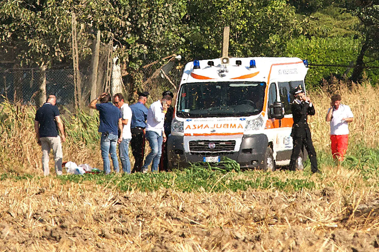 Il luogo dove è stato ucciso Mauro Guerra