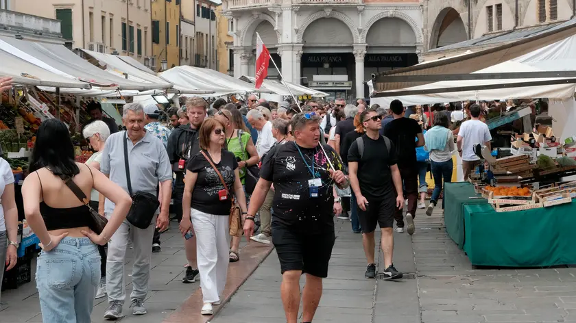 Tursiti in piazza delle Erbe