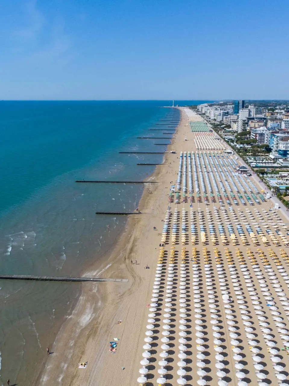 La spiaggia di Jesolo