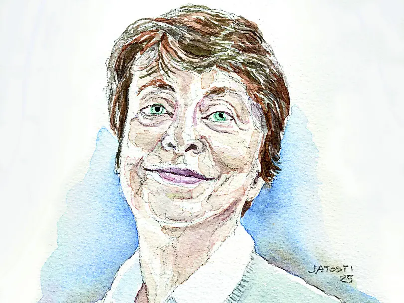 Bianca Poggianti nel ritratto di Massimo Jatosti