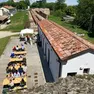 Un momento conviviale negli spazi della Golena San Massimo