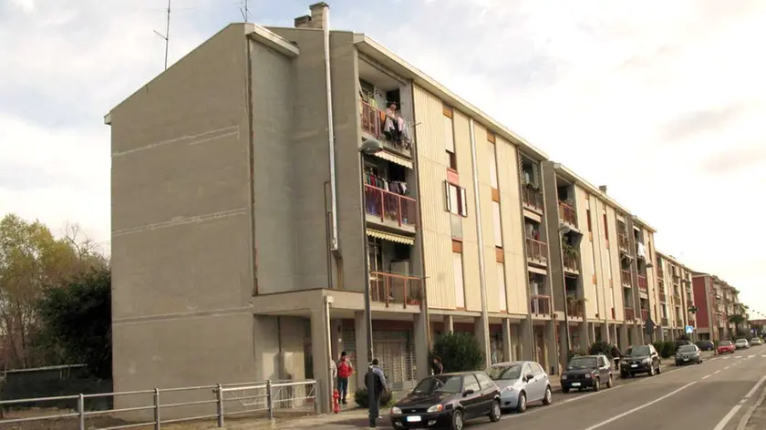 Le abitazioni Ater di via Valeri a Piove di Sacco