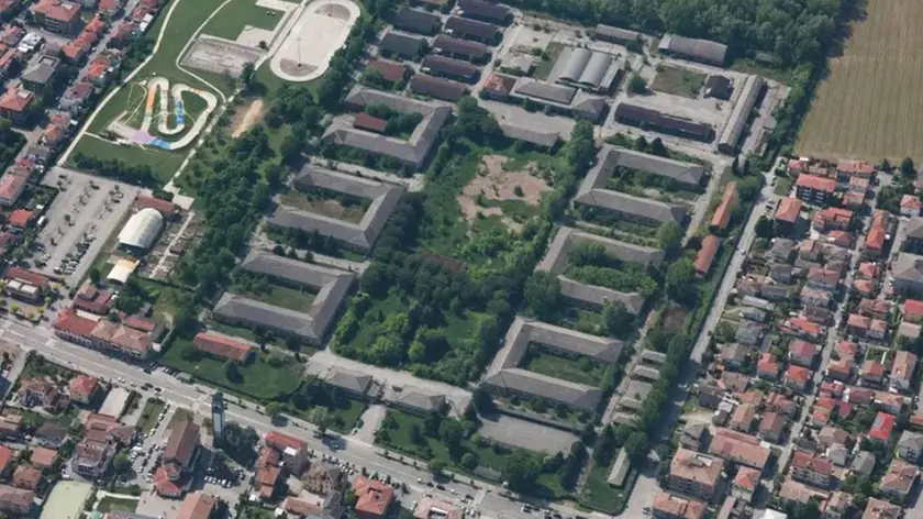 L'ex Romagnoli vista dall'alto