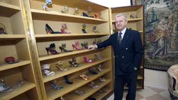 Renè Caovilla, che guida l'omonima azienda del lusso calzaturiero
