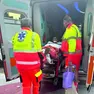 L’arrivo in ospedale di Abdullah, bambino di Gaza giunto a Padova a maggio