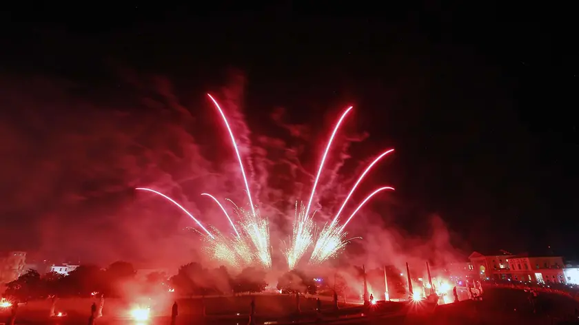 I fuochi d'artificio in Prato della Valle