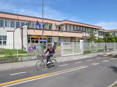 L'esterno del liceo Giorgione di Castelfranco