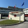 L'ingresso del Comando provinciale dei Vigili del fuoco di Padova, in via San Fidenzio