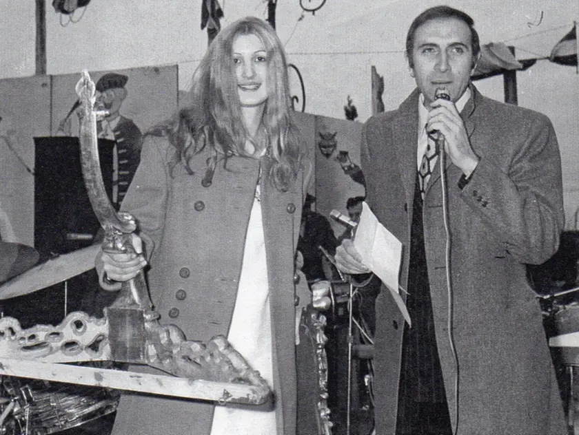 Pippo Baudo al Carnevale Veneto