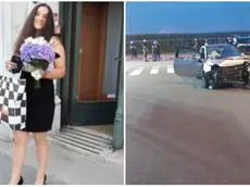 Samanta Vitale e la scena dell'incidente in cui ha perso al vita a Jesolo