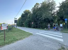 L'incrocio dove ha avuto luogo l'incidente mortale