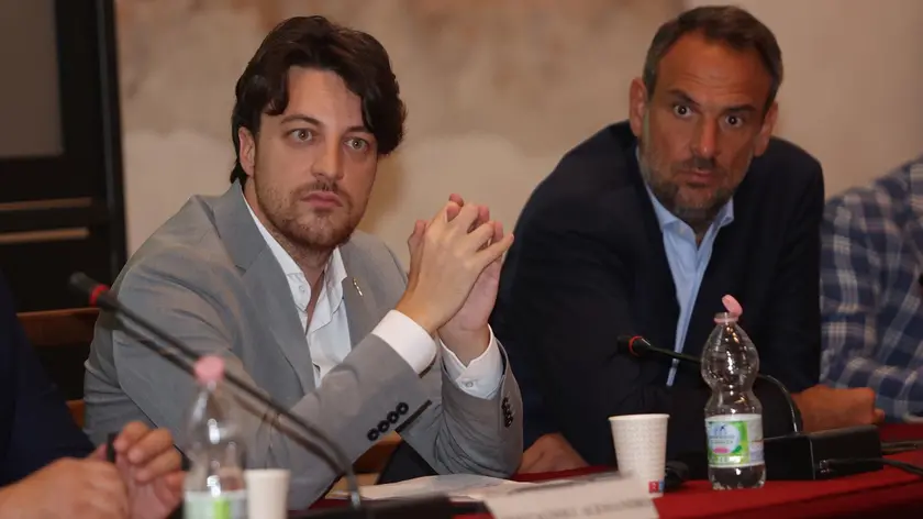 Alberto Stefani e Mario Conte