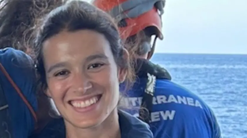 Cecilia Casalini, 32 anni, imbarcata sulla nuova nave Mediterranea