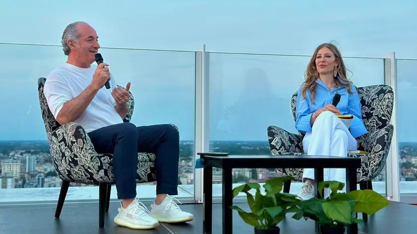 Luca Zaia intervisttao da Francesca Fagnani
