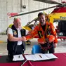 La firma dell'accordo tra azienda ospedale università di Padova e il Soccorso alpino