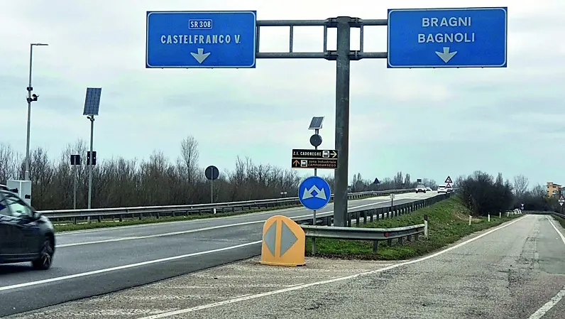 Strada del Santo, chiusa per lavoro