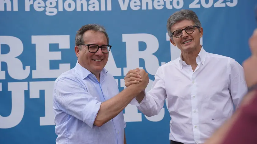 Il candidato del Pd alle elezioni regionali in Veneto Giovanni Manildo