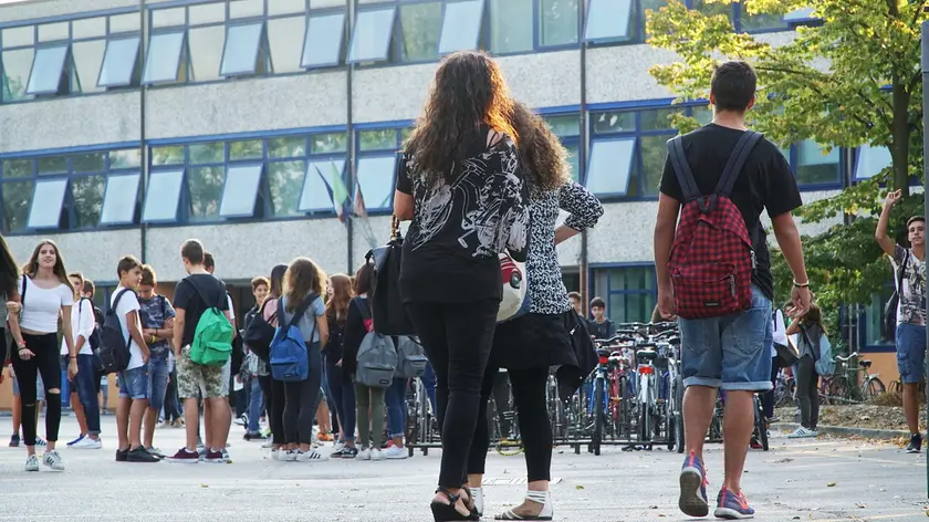 Studenti al Cornaro (foto Bianchi)