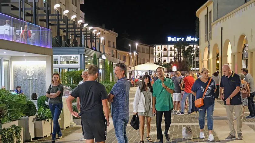 Turisti ad Abano. Si registrano un calo di arrivi dalla Germania