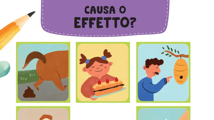 Una attività del libro di logica per i bambini