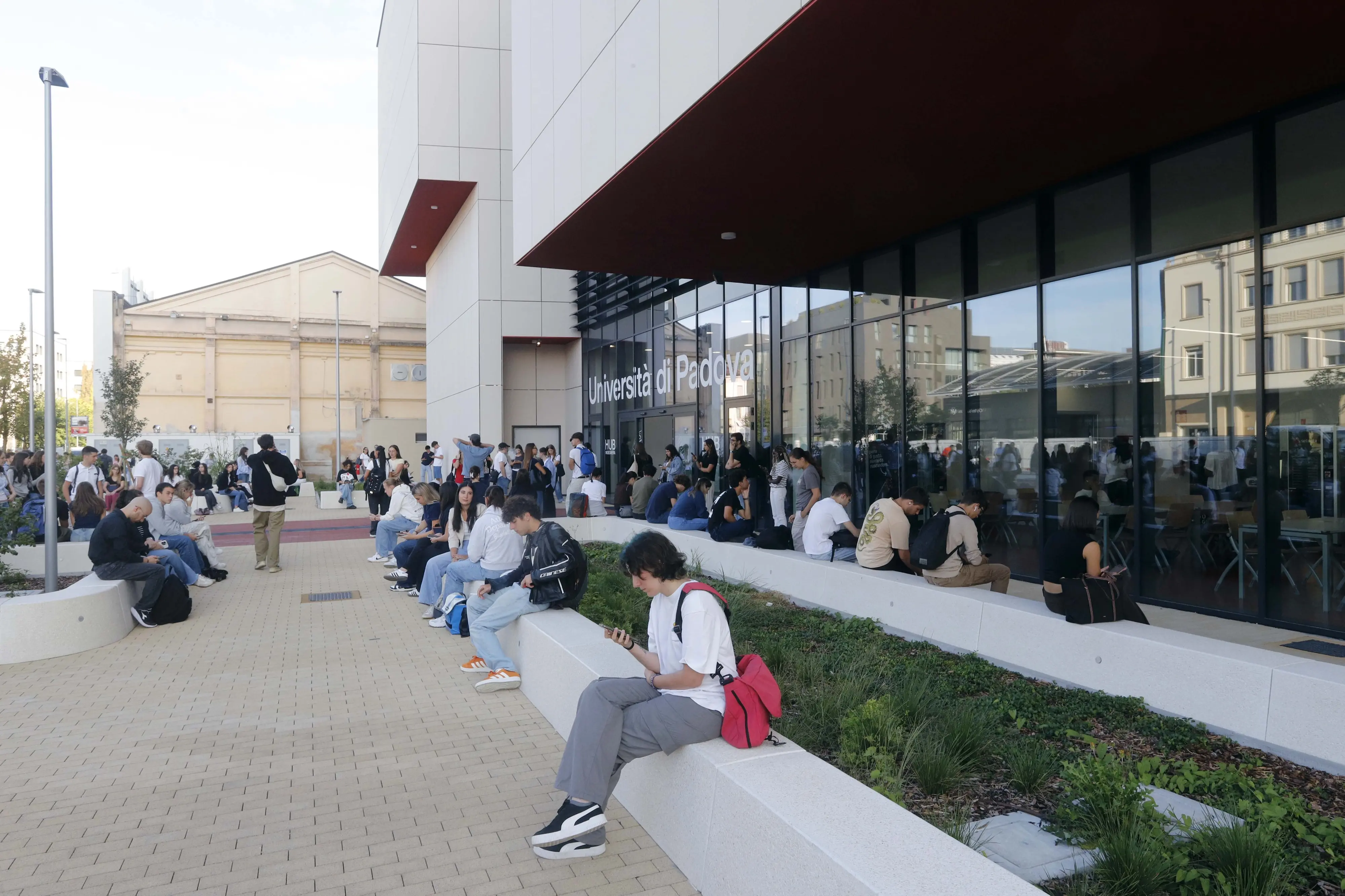 Studenti di medicina all'università di Padova