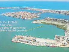 L'area della discarica Val da Rio di Chioggia
