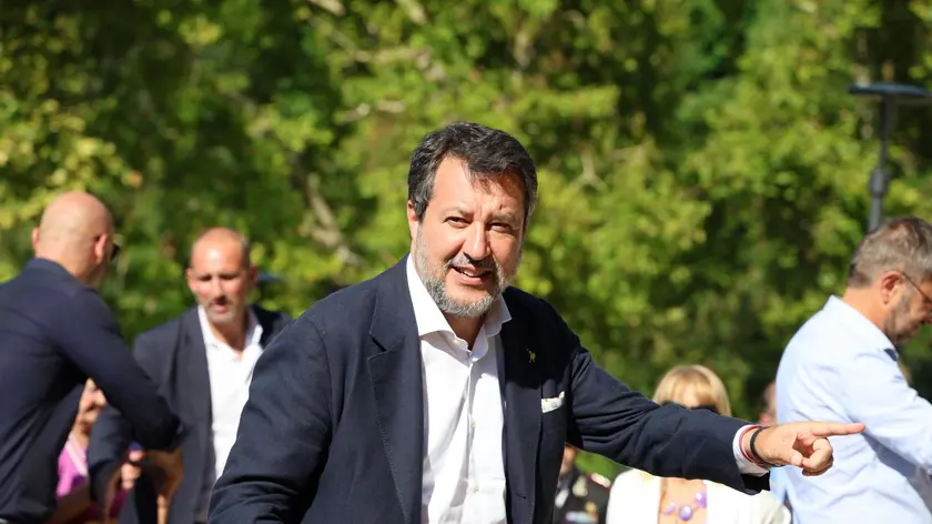 Il ministro delle Infrastrutture e dei Trasporti Matteo Salvini