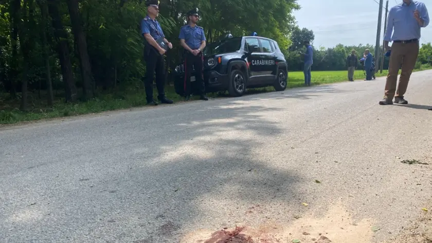 Il luogo esatto in cui è avvenuto l'omicidio