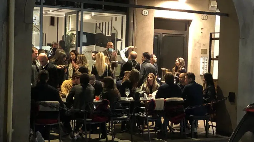 Il locale quando si chiamava Venexino: il bar-ristorante era uno dei locali della movida più noti del centro storico