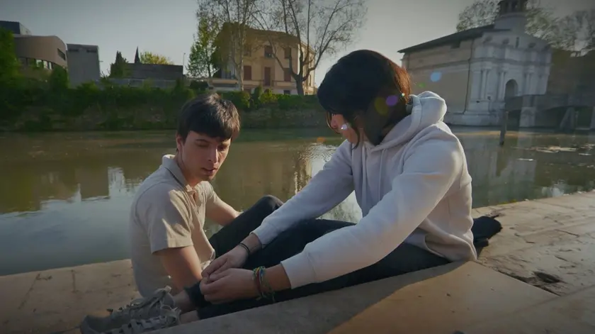 Un frame del film